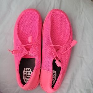 Hey dude Pink Sneakers Vibrant pink